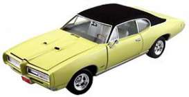 Pontiac  - 1968 yellow - 1:24 - Johnny Lightning - 53738 - jl53738 | Toms Modelautos