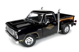 Dodge  - 1978 black - 1:18 - Auto World - AMM1016 | Toms Modelautos