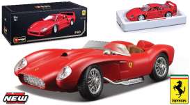 Ferrari  - 1984 red - 1:18 - Bburago - 16603R - bura16603R | Toms Modelautos