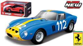 Ferrari  - blue/yellow - 1:24 - Bburago - 26305 - bura26305 | Toms Modelautos