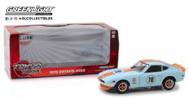 Datsun - 240Z 1970 gulf blue/orange - 1:24 - GreenLight - 18302 - gl18302 | Tom's Modelauto's Datsun - 240Z 1970 gulf blue/orange - 1:24 - GreenLight - 18302 - gl18302 | Tom's Modelauto's