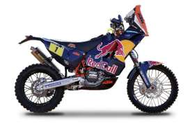 KTM  - 450 Rally 2013 blue - 1:18 - Bburago - 51071 - bura51071 | Toms Modelautos