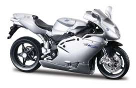 MV Agusta  - silver - 1:18 - Bburago - 51043 - bura51043 | Toms Modelautos