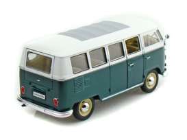 Volkswagen  - 1962 green/white - 1:24 - Welly - 22095gn - welly22095gn | Toms Modelautos
