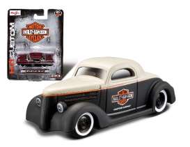 Ford  - 1936 creme/dark grey - 1:64 - Maisto - 15380-05195 - mai15380-05195 | Toms Modelautos