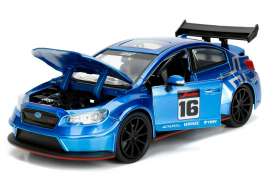 Subaru  - candy blue - 1:24 - Jada Toys - 99089WA1cb - jada99089WA1cb | Toms Modelautos