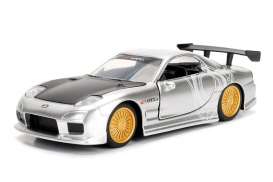 Mazda  - 1993 candy silver/black - 1:32 - Jada Toys - 98785 - jada98573WA1s | Toms Modelautos