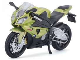 BMW  - S1000RR green/black - 1:18 - Maisto - 10032g - mai10032g | Toms Modelautos