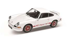 Porsche  - 1973 white/red - 1:18 - Welly - 18044w - welly18044w | Toms Modelautos
