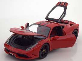 Ferrari  - 2014 red - 1:18 - Bburago - 16903r - bura16903r | Toms Modelautos