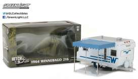 Winnebago  - white/blue - 1:24 - GreenLight - 18415B - gl18415B | Toms Modelautos
