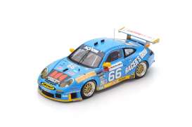 Porsche  - 2003 blue/yellow - 1:43 - Spark - 43DA03 - spa43DA03 | Toms Modelautos
