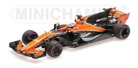 McLaren Honda - 2017 orange/black - 1:43 - Minichamps - 537174322 - mc537174322 | Toms Modelautos
