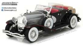 Duesenberg  - silver/black - 1:18 - GreenLight - 13504 - gl13504 | Toms Modelautos