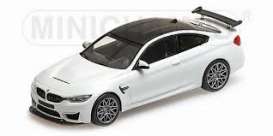 BMW  - M4 GTS 2016 white/grey - 1:43 - Minichamps - 410025221 - mc410025221 | Toms Modelautos