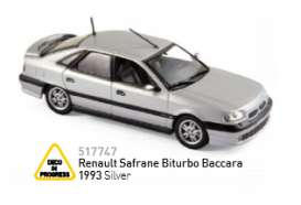 Renault  - 1993 silver - 1:43 - Norev - 517747 - nor517747 | Toms Modelautos