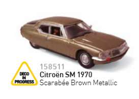 Citroen  - 1934 brown metallic - 1:87 - Norev - 158511 - nor158511 | Toms Modelautos