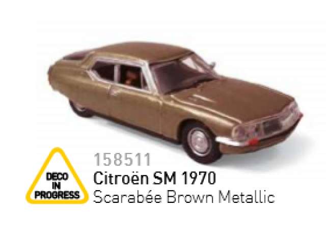 SM MASERATI 1970 1:87 CITROEN NOREV 158511