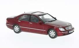 Mercedes Benz  - 2000 burgundy metallic - 1:43 - IXO Models - moc106 - ixmoc106 | Toms Modelautos
