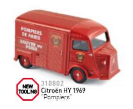 Citroen  - HY Pompiers 1969  - 1:55 - Norev - 310802 - nor310802 | Toms Modelautos