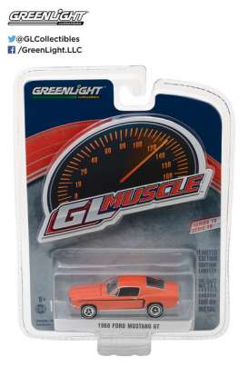 Ford  - 1968 orange - 1:64 - GreenLight - 13190A - gl13190A | Toms Modelautos