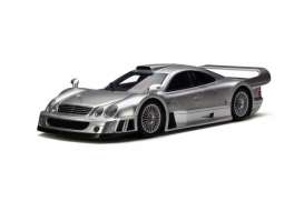 Mercedes Benz  - CLK GTR brilliant silver - 1:18 - GT Spirit - 154 - GT154 | Toms Modelautos