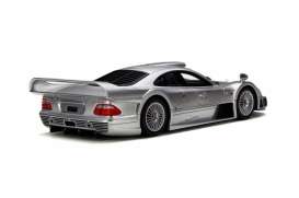 Mercedes Benz  - CLK GTR brilliant silver - 1:18 - GT Spirit - 154 - GT154 | Toms Modelautos