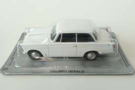 Triumph  - Herald white - 1:43 - Magazine Models - PCtriumph - MagPCtriumph | Toms Modelautos