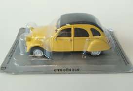 Citroen  - 2CV super yellow - 1:43 - Magazine Models - PC2cv - MagPC2cv | Toms Modelautos