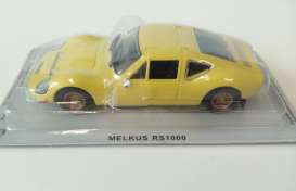 Melkus  - RS1000 yellow - 1:43 - Magazine Models - PCmelkusy - MagPCmelkusy | Toms Modelautos