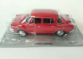 Skoda  - 1000 red - 1:43 - Magazine Models - PCskoda1000r - magPCskoda1000r | Toms Modelautos