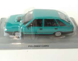 FSO  - Polonez Caro blue-green - 1:43 - Magazine Models - pcFSOcaroGN - magpcFSOcaroGN | Toms Modelautos