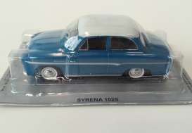 Syrena  - 102 S blue - 1:43 - Magazine Models - magPCsy102Sb | Toms Modelautos