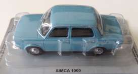 Simca  - 1000 blue - 1:43 - Magazine Models - PCsimca1000b - magPCsimca1000b | Toms Modelautos