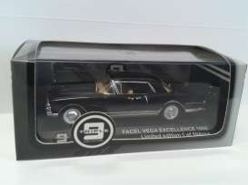 Facel  - 1960 black/silver - 1:43 - Triple9 Collection - 43031 - T9-43031 | Toms Modelautos