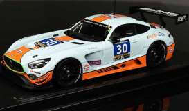 Mercedes Benz AMG - AMG GT3 #30 2016 gulf blue/orange - 1:18 - Paragon - 88021 - para88021 | Toms Modelautos