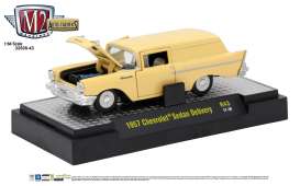 Chevrolet  - 1957 cream - 1:64 - M2 Machines - 32500-43D - M2-32500-43D | Toms Modelautos