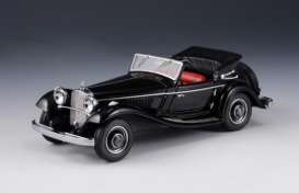 Mercedes Benz  - 1936 black - 1:43 - Great Lighting Models - GLM207301 | Toms Modelautos