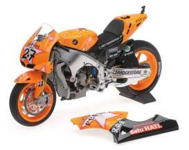 Honda  - 2011 orange - 1:12 - Minichamps - 122111227 - mc122111227 | Toms Modelautos