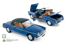 Peugeot  - 1967 mendoza blue - 1:18 - Norev - 184832 - nor184832 | Toms Modelautos