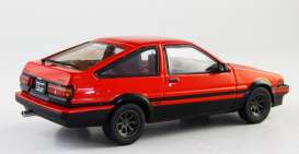 Toyota  - Trueno Sprinter red/black - 1:43 - Kyosho - 3892r - kyo3892r | Toms Modelautos