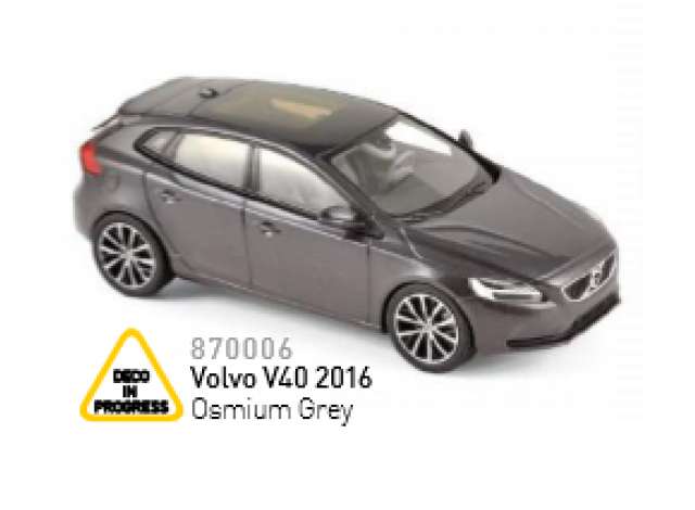 volvo | 2016 osmium grey | 1:43 | norev | nor870006 | tom's modelauto's