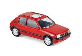 Peugeot  - 1986 red - 1:43 - Norev - 471713 - nor471713 | Toms Modelautos