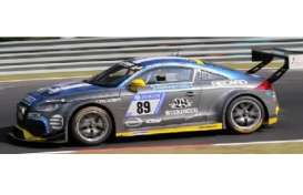 Audi  - 2017 blue/silver - 1:43 - Spark - SG306 - spaSG306 | Toms Modelautos