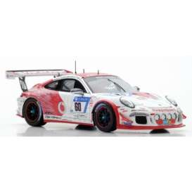 Porsche  - 2017 white/red - 1:43 - Spark - SG329 - spaSG329 | Toms Modelautos