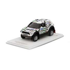 Mini  - 2016 white/green/black - 1:43 - TrueScale - m430237 - tsm430237 | Toms Modelautos