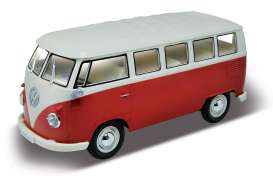 Volkswagen  - 2011 red/cream - 1:16 - Welly - 86001DTr - welly86001DTr | Toms Modelautos