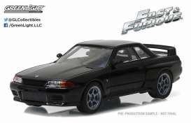 Nissan  - 1989 black - 1:43 - GreenLight - 86229 - gl86229 | Toms Modelautos