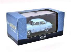 Simca  - 1956 light blue - 1:43 - Magazine Models - ATaronde - magATaronde | Toms Modelautos
