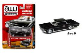 Chevrolet  - 1970 black - 1:64 - Auto World - 64102B - AW64102B | Toms Modelautos